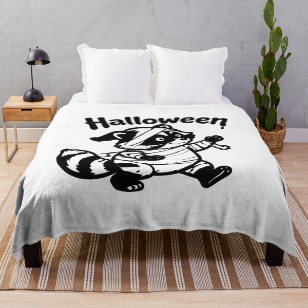 Item preview, Unbothered Raccoon Halloween meme designed and sold by ViolettaGlass.
