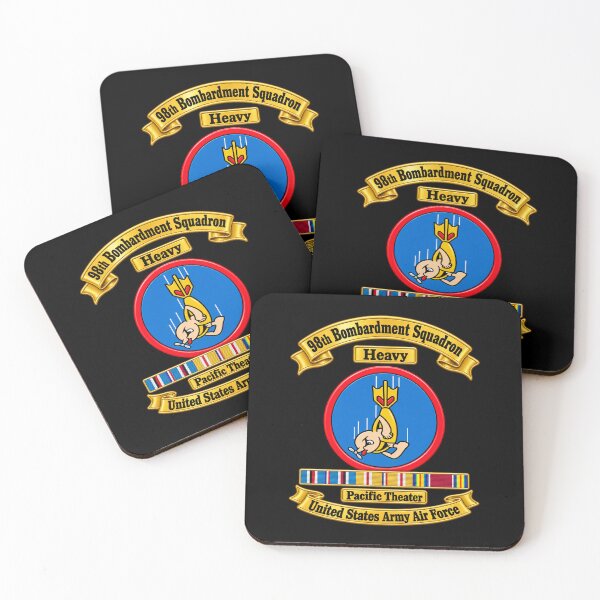 Item preview, 98th Bombardment Squadron - Heavy - SSI - PAC SVC WWII - USAAF - 3D - Transparent designed and sold by Military Insignia Products.