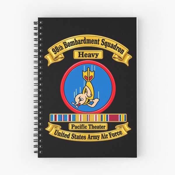 Item preview, 98th Bombardment Squadron - Heavy - SSI - PAC SVC WWII - USAAF - 3D - Transparent designed and sold by Military Insignia Products.
