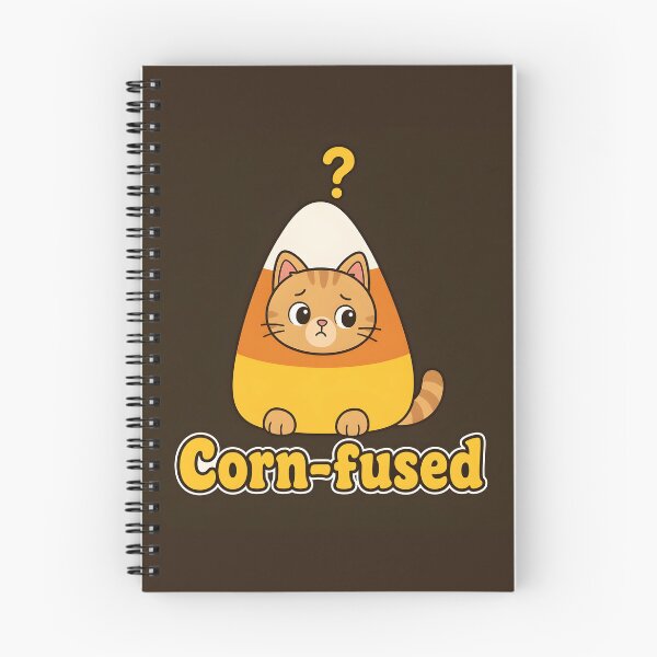 Item preview, Candy Corn Cat Corn-fused Funny Halloween Pun designed and sold by Glitchart66.