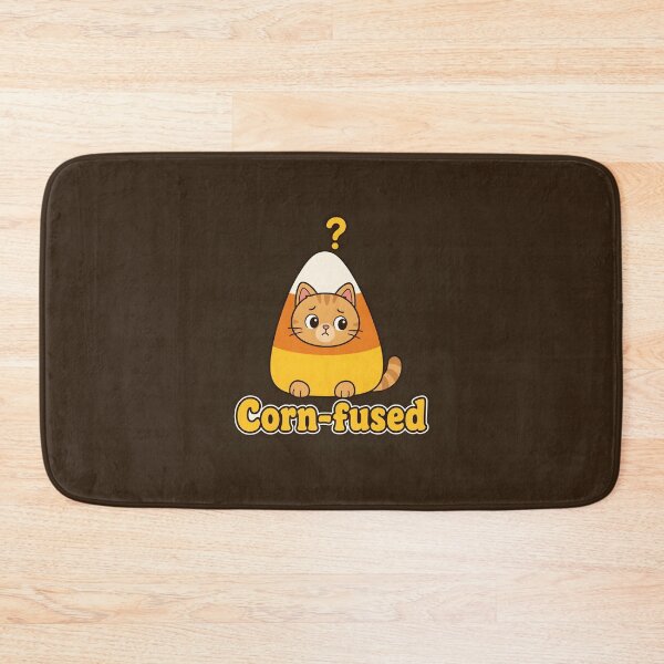 Item preview, Candy Corn Cat Corn-fused Funny Halloween Pun designed and sold by Glitchart66.