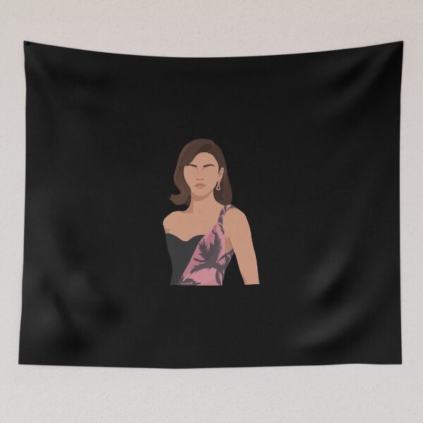 Item preview, Zendaya Lineless Illustration designed and sold by dsxclothing.