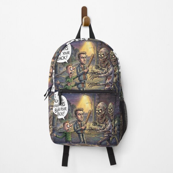 Item preview, I will always have your back funny Zombie apocalypse design designed and sold by Vintage Designs +.