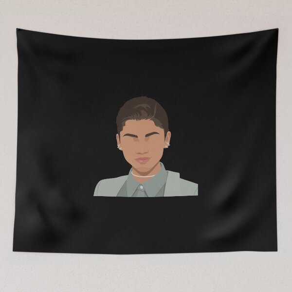 Item preview, Zendaya Lineless Illustration designed and sold by dsxclothing.