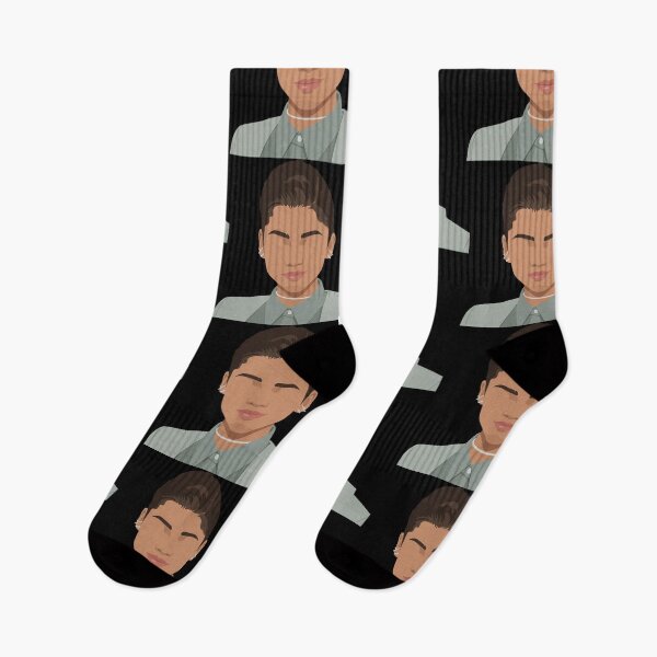 Aperçu de l'œuvre Illustration sans contours de Zendaya créée et vendue par dsxclothing.