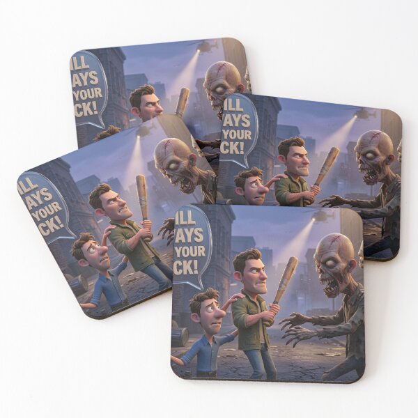 Item preview, I will always have your back funny Zombie apocalypse design 3d version designed and sold by Vintage Designs +.