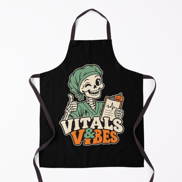 Item preview, Cozy Skeleton Nurse Vitals and Vibes designed and sold by AMICO77.
