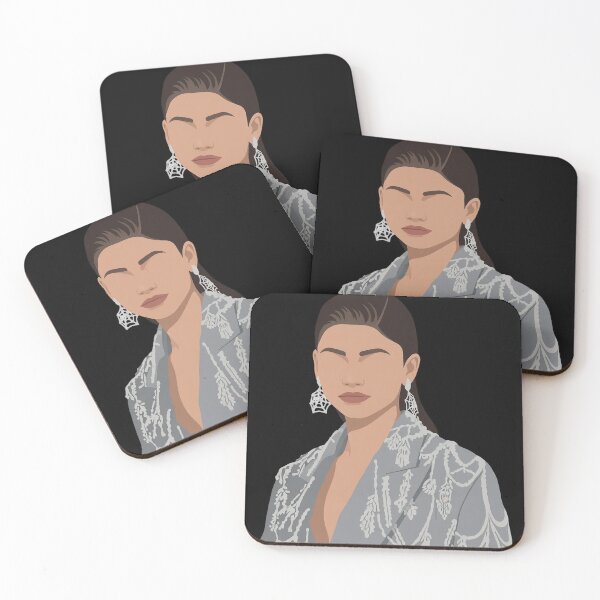 Aperçu de l'œuvre Illustration sans contours de Zendaya créée et vendue par dsxclothing.