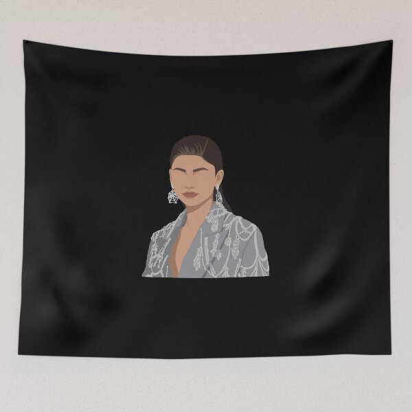 Item preview, Zendaya Lineless Illustration designed and sold by dsxclothing.