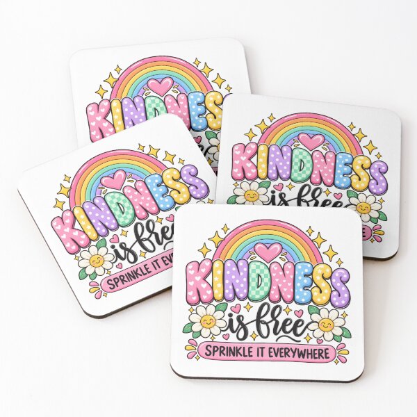 Item preview, Kindness Is Free Rainbow Message designed and sold by anapldv.