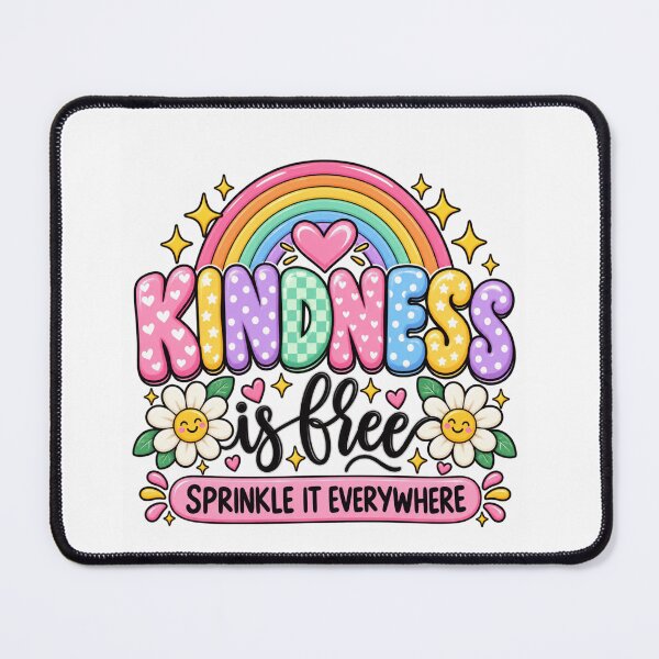 Item preview, Kindness Is Free Rainbow Message designed and sold by anapldv.
