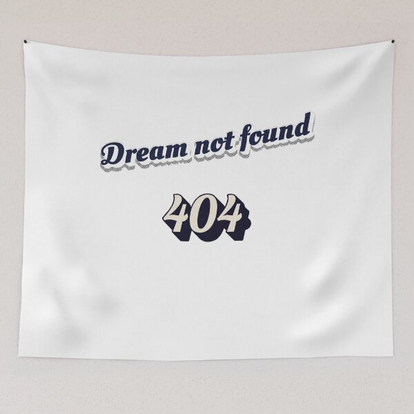 Item preview, Sueño no encontrado 404 designed and sold by YouYass410.