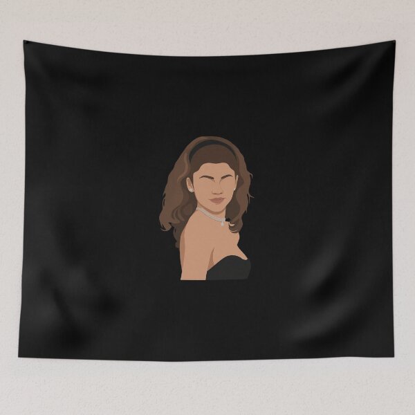 Item preview, Zendaya Lineless Illustration designed and sold by dsxclothing.