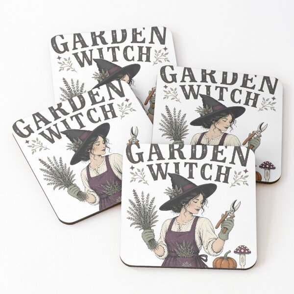 Item preview, Garden Witch Spooky Plant Lover Halloween Gardening designed and sold by OliviaHayesArt.