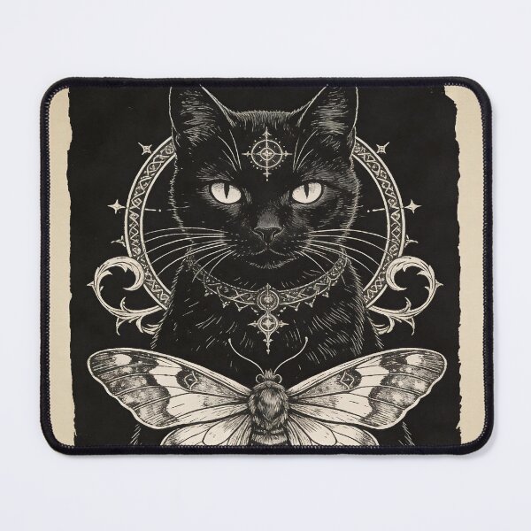 Item preview, Black cat butterfly designed and sold by xianxiu-ling.
