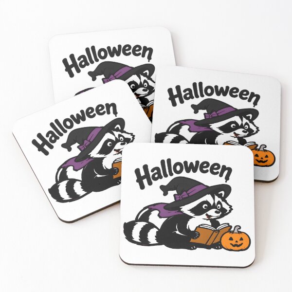 Item preview, Unbothered Raccoon Halloween meme designed and sold by ViolettaGlass.