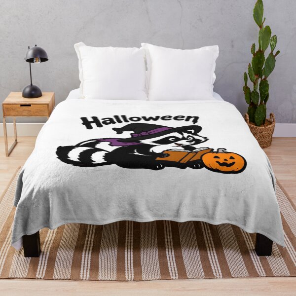 Item preview, Unbothered Raccoon Halloween meme designed and sold by ViolettaGlass.