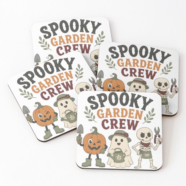 Item preview, Spooky Garden Crew Plant Lover Halloween Gardening designed and sold by OliviaHayesArt.