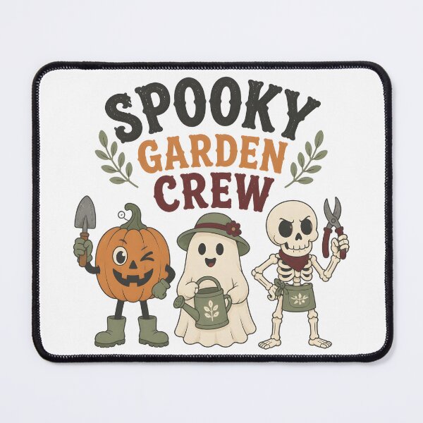 Item preview, Spooky Garden Crew Plant Lover Halloween Gardening designed and sold by OliviaHayesArt.