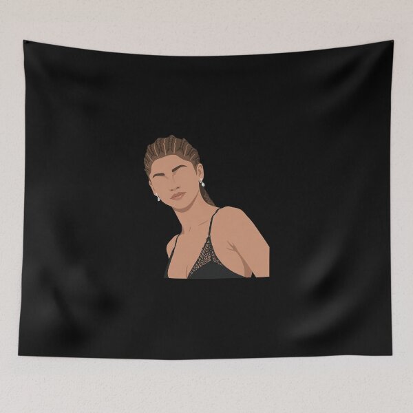 Item preview, Zendaya Lineless Illustration designed and sold by dsxclothing.