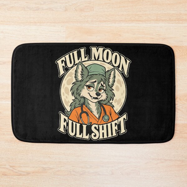 Item preview, Cozy Werewolf Nurse Full Moon Full Shift designed and sold by AMICO77.