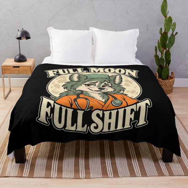 Item preview, Cozy Werewolf Nurse Full Moon Full Shift designed and sold by AMICO77.