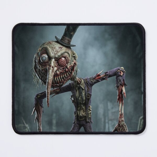 Artikelvorschau, Der Mann mit dem Gesicht wie der Mond – eine schreckliche Zombie-Horror-Version entworfen und verkauft von Vintage Designs +.