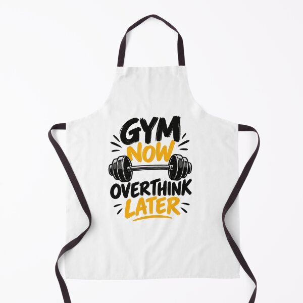 Item preview, Gym Now Overthink Later Funny Gym Workout Fitness Quote designed and sold by Artbysarmina.