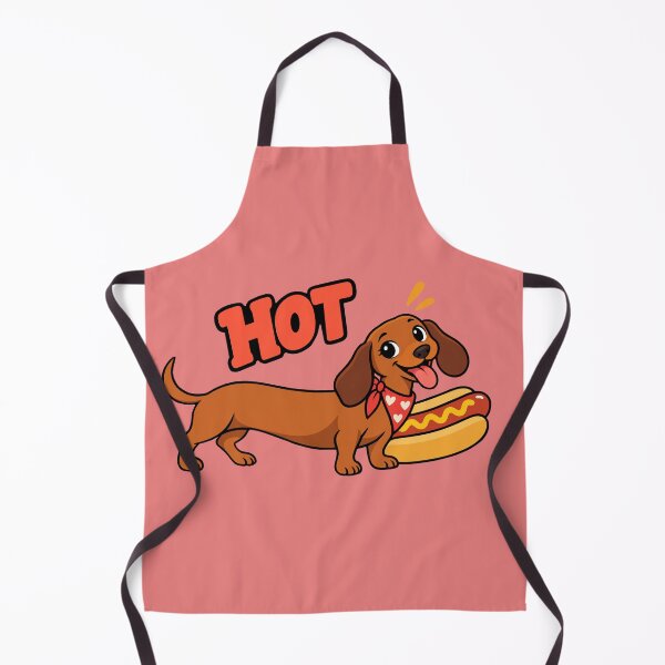 Item preview, Hot Dog Dachshund Funny Wiener Dog in Bun designed and sold by karamram.