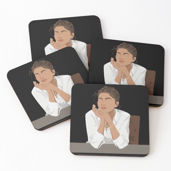 Artikelvorschau, Zendaya – Linienlose Illustration entworfen und verkauft von dsxclothing.