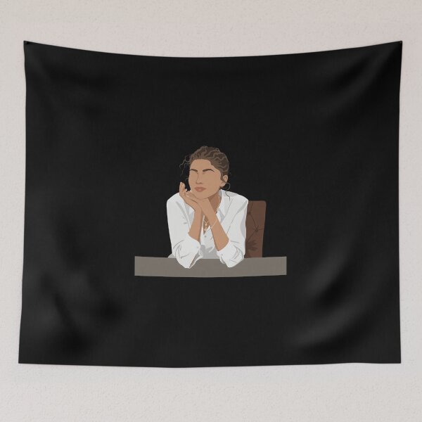Item preview, Zendaya Lineless Illustration designed and sold by dsxclothing.