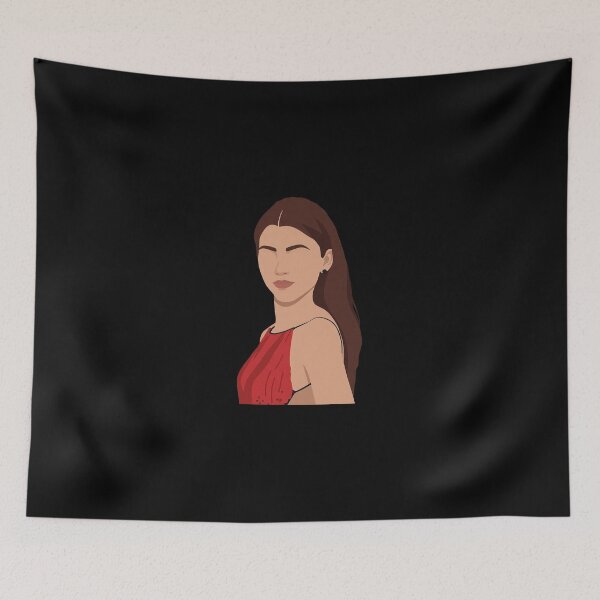 Item preview, Zendaya Lineless Illustration designed and sold by dsxclothing.