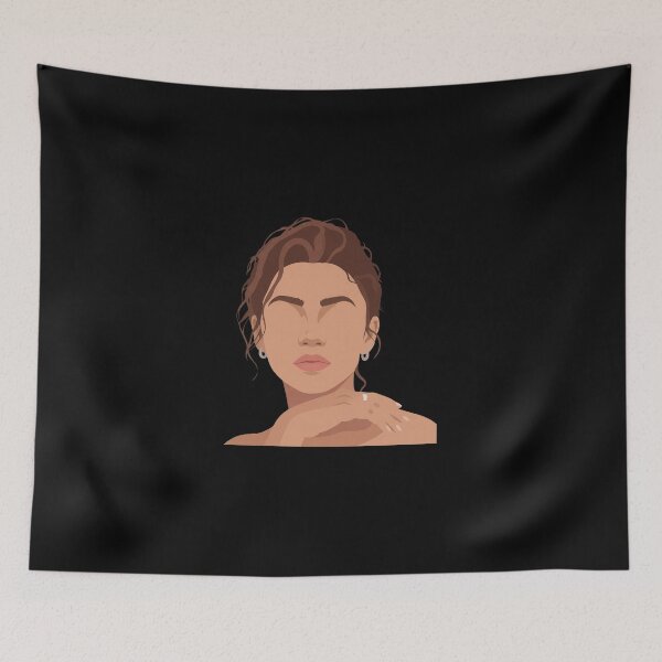 Item preview, Zendaya Lineless Illustration designed and sold by dsxclothing.