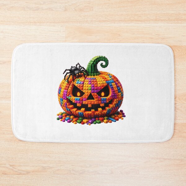 Item preview, Building Block Pumpkin Spider Halloween designed and sold by Maladies.