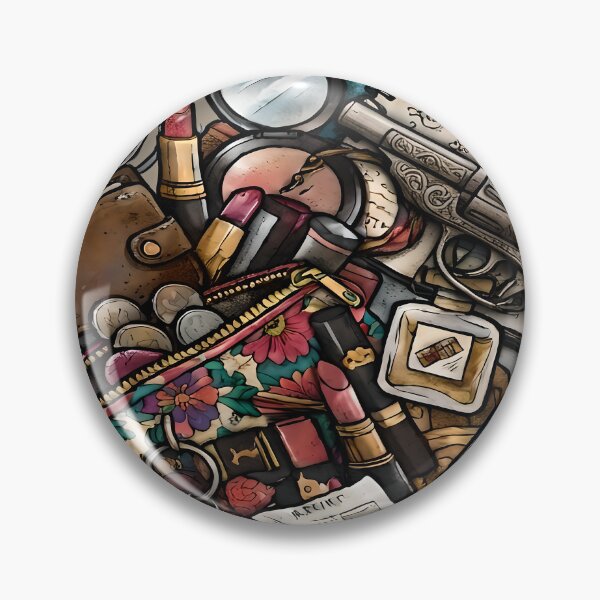 Item preview, My Bay My Rule Ready For Anything Edgy Handbag Chaos Illustration designed and sold by BrainConstip.