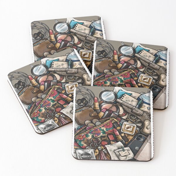 Item preview, My Bay My Rule Ready For Anything Edgy Handbag Chaos Illustration designed and sold by BrainConstip.