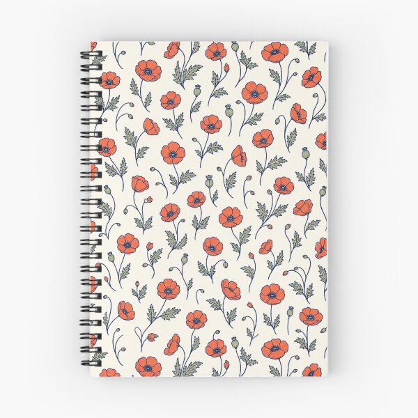 Item preview, Delicate Poppy Pattern designed and sold by Kathy Kuczek.