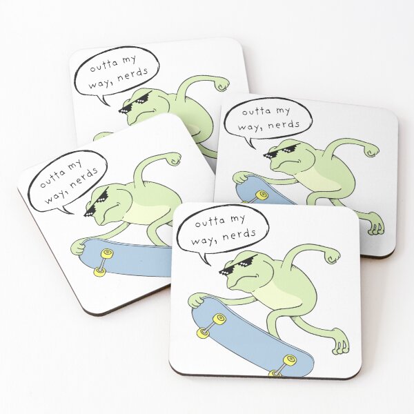 Item preview, Skateboarding frog designed and sold by fifisu.