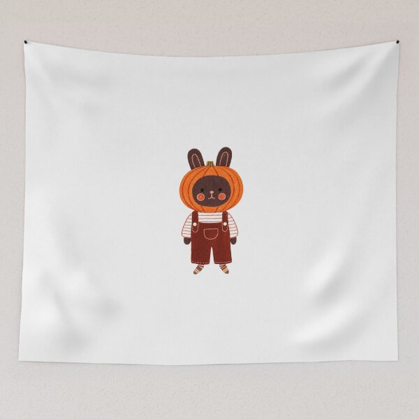 Item preview, Pumpkin Bunny designed and sold by stzl26 ⭐⭐⭐⭐⭐.