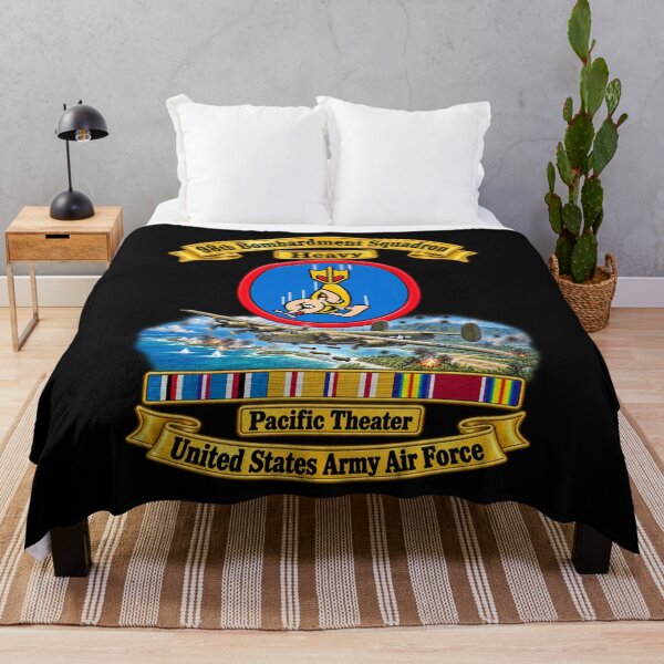 Item preview, 98th Bombardment Squadron - Heavy - SSI - PAC SVC WWII - USAAF - w B24 Scene - 3D - Transparent designed and sold by Military Insignia Products.