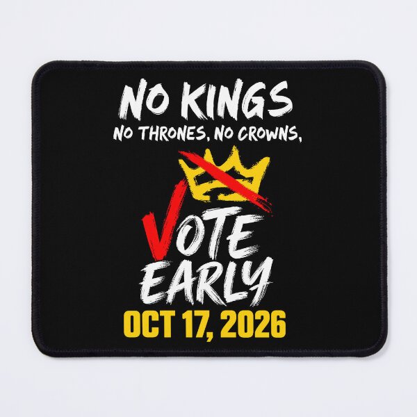Item preview, Vote Early No Thrones No Crowns October 17 designed and sold by zwawji.