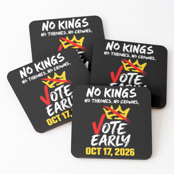 Item preview, Vote Early No Thrones No Crowns October 17 designed and sold by zwawji.