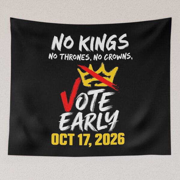 Item preview, Vote Early No Thrones No Crowns October 17 designed and sold by zwawji.