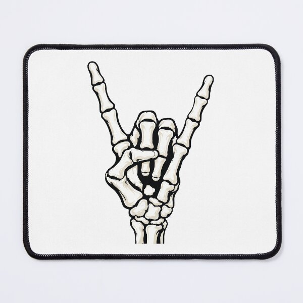 Item preview, Skeleton Rock Hand - Rock Hand Sign designed and sold by Marshallamoakohene.