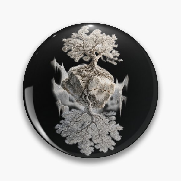 Item preview, Life Grows Both Ways – Surreal Inverted Tree Duality designed and sold by Anyshca.