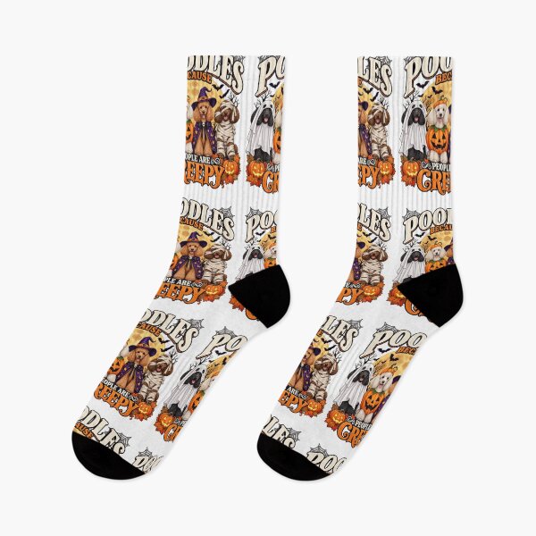Item preview, Halloween Poodles Because People Are Creepy designed and sold by anapldv.