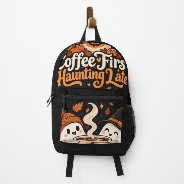 Item preview, Cute Ghost Coffee Halloween – Coffee First Haunting Later, Autumn Fall Spooky Season Design designed and sold by Sanika arts .