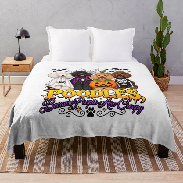 Item preview, Halloween Poodles Because People Are Creepy designed and sold by anapldv.