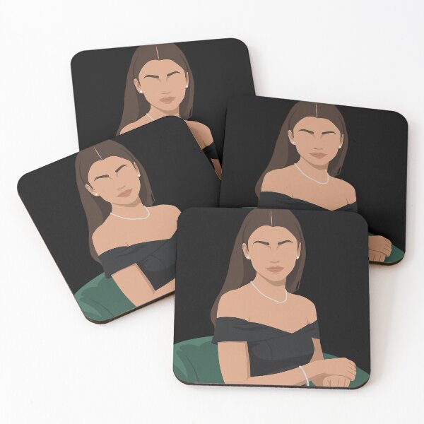 Artikelvorschau, Zendaya – Linienlose Illustration entworfen und verkauft von dsxclothing.