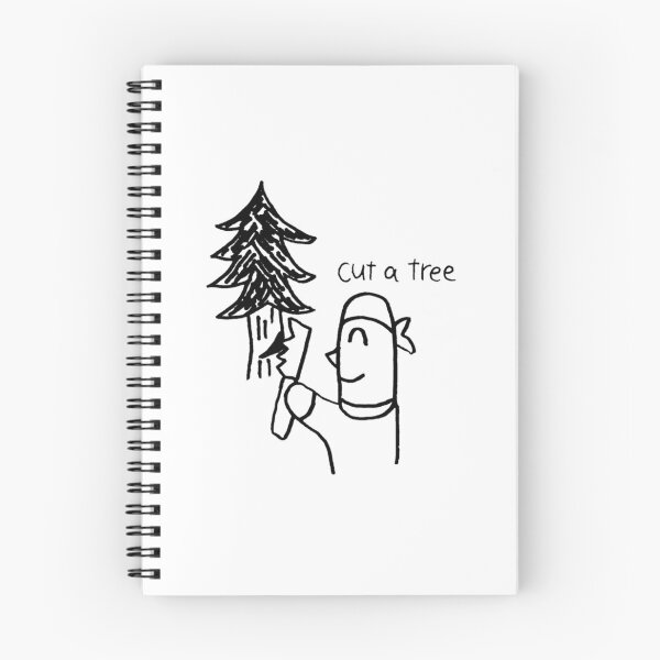 Item preview, Forest Worker | Quirky Doodle Art designed and sold by DoodleDaze-.